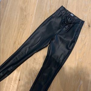 ***SOLD***Zara faux leather legging/pants